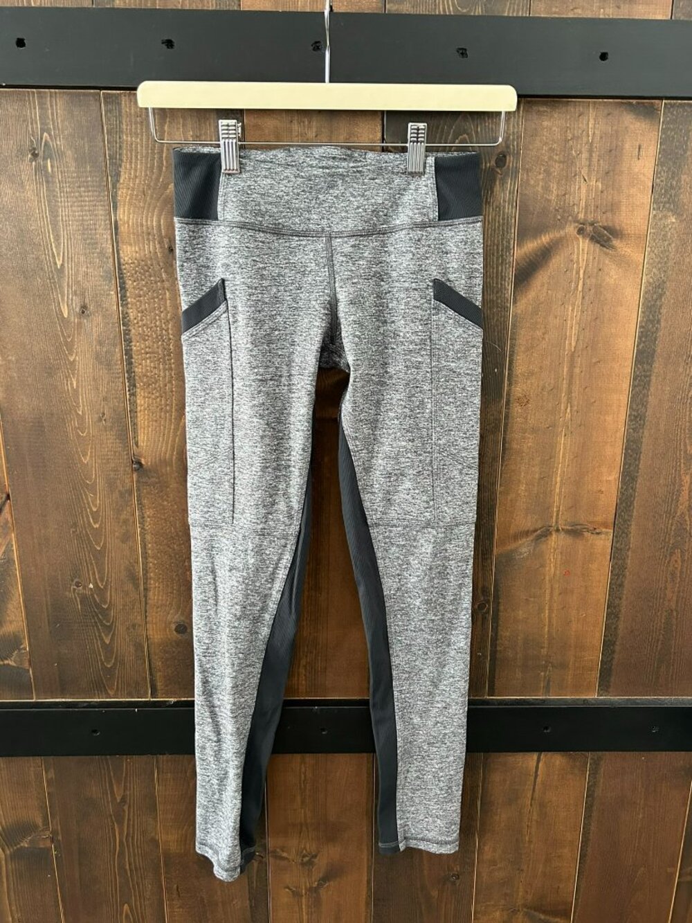 Ivivva Heathered Grey Leggings Youth Size 12